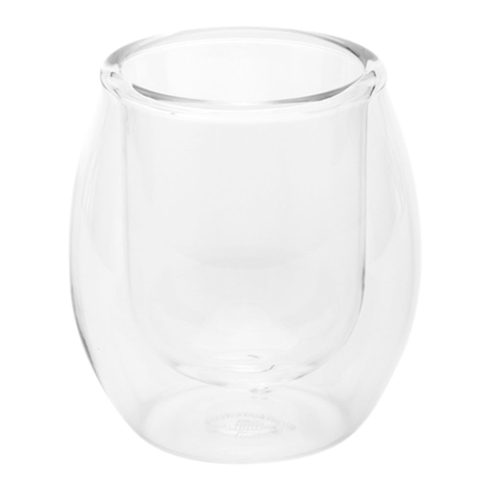 Forma Professional 3 oz Round Appetizer Shot Glass - Double Wall - 2 1/2" x 2 1/2" x 2 3/4" - 10 count box