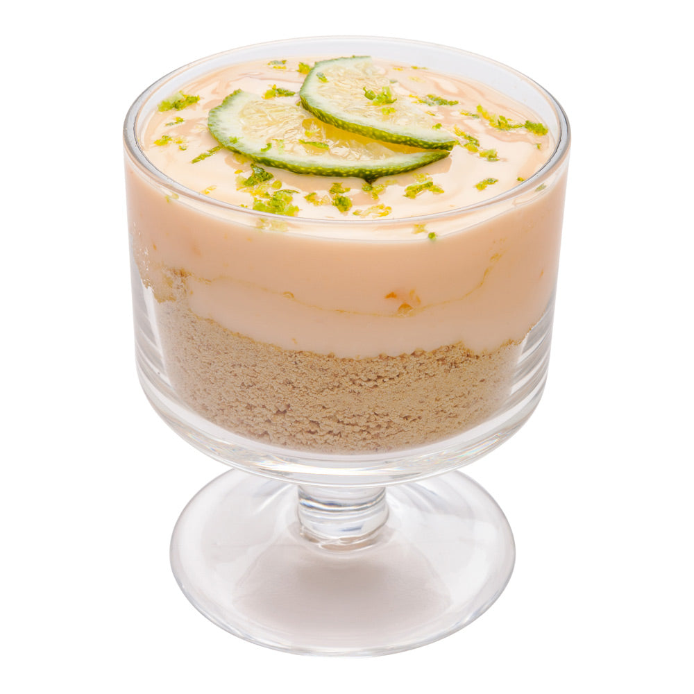 Vetri 6 oz Round Glass Parfait Compote Bowl - 3" x 3" x 3 1/2" - 10 count box