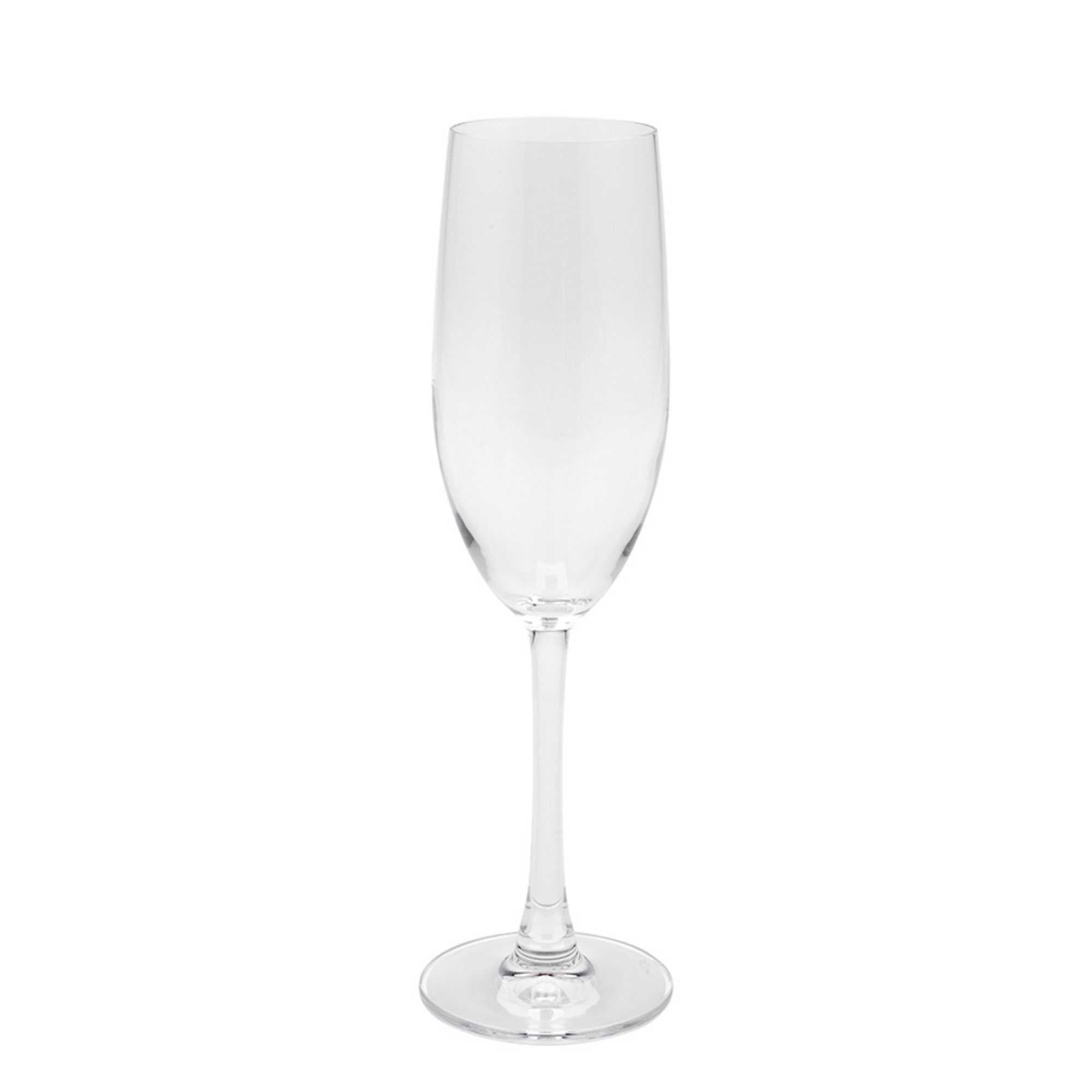 Voglia Nude 9 oz Glass Champagne Flute - Crystal - 2 1/2" x 2 1/2" x 9 1/4" - 12 count box