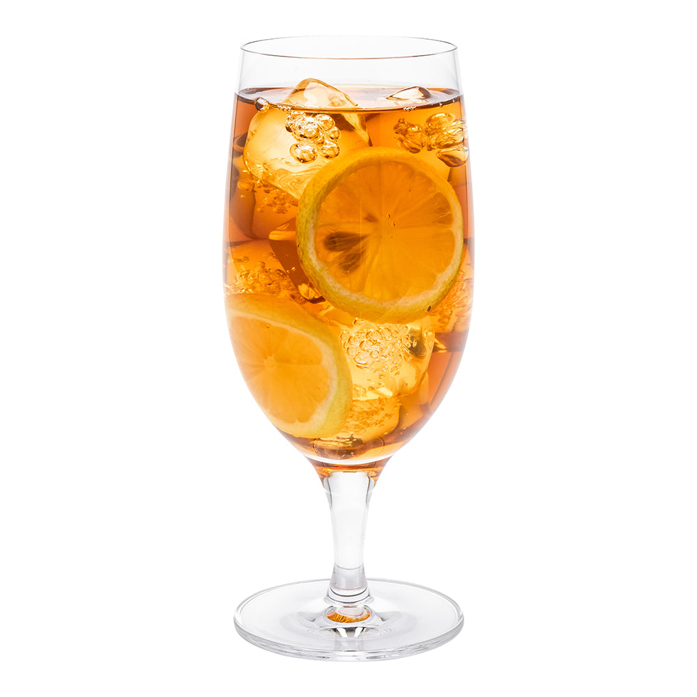 Voglia Nude 16 oz Iced Tea Glass - Crystal - 3" x 3" x 7 1/2" - 12 count box