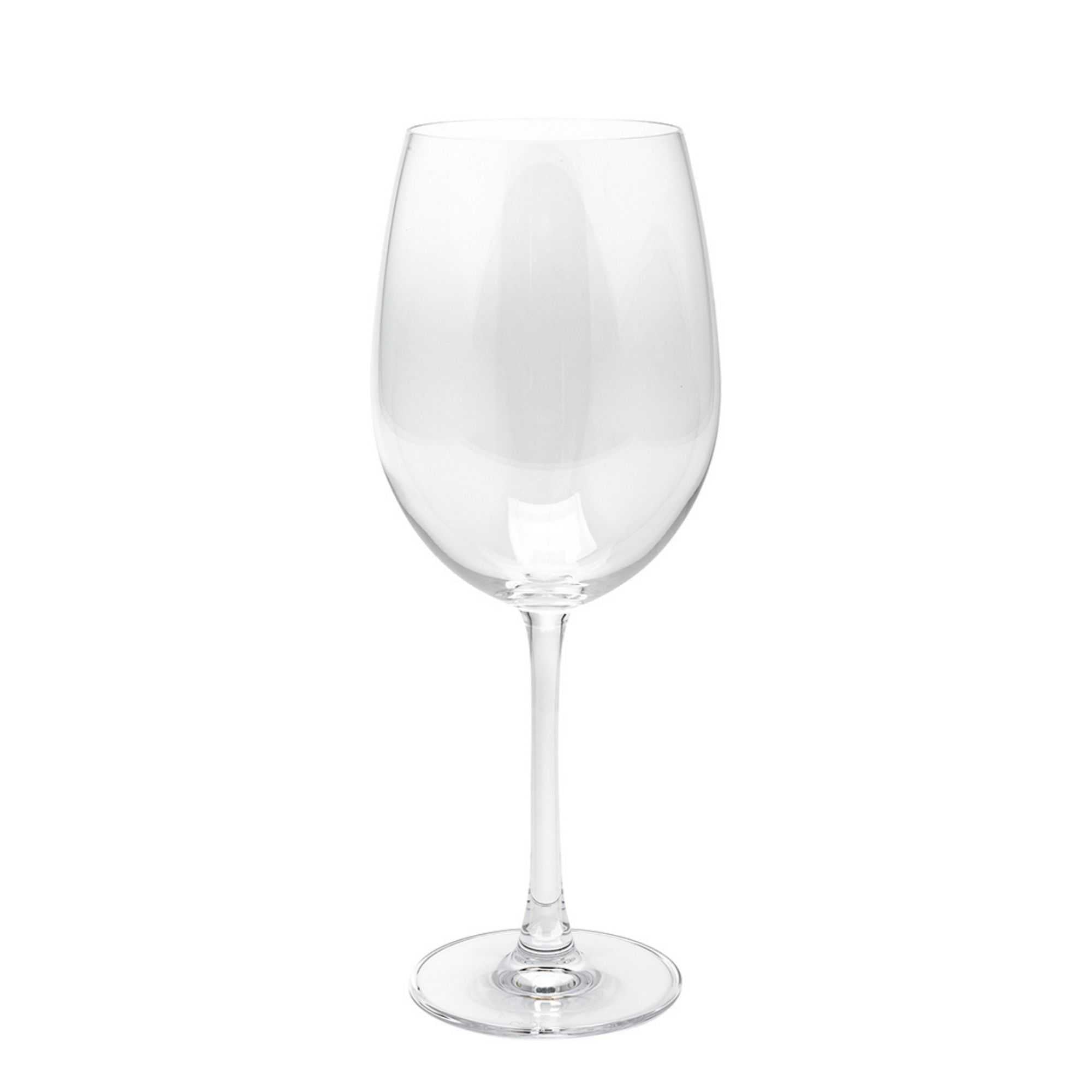 Voglia Nude 25 oz Bordeaux Wine Glass - Crystal, All-Purpose - 4" x 4" x 10 1/4" - 12 count box