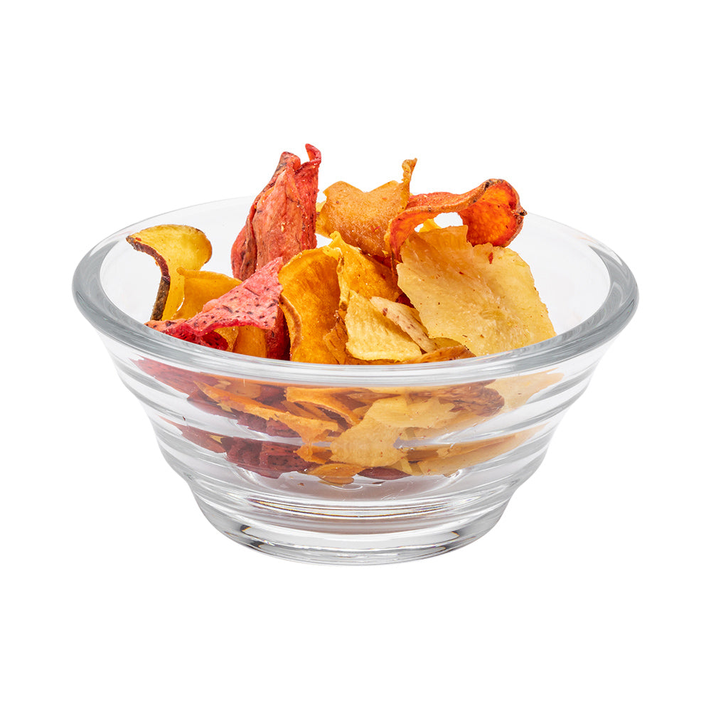 Vetri 5 oz Glass Strata Small Tasting Bowl - 4" x 4" x 1 3/4" - 60 count box