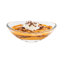 Mini Serve 2 oz Glass Ellipse Mini Tasting Bowl - 3 3/4