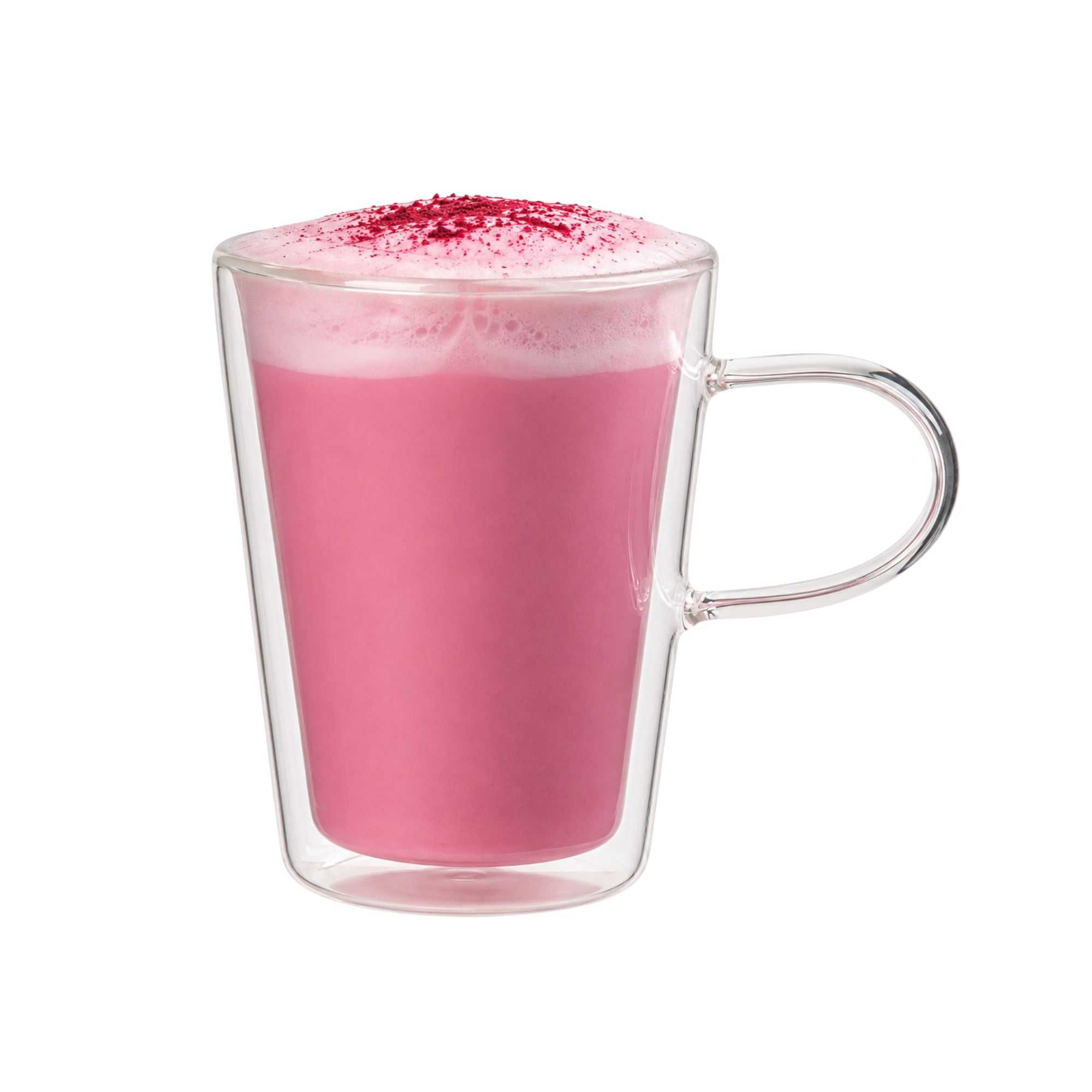 Forma Professional 5 oz Glass Mug - Double Wall, Borosilicate, with Handle - 2 3/4" x 2 3/4" x 3 3/4" - 12 count box