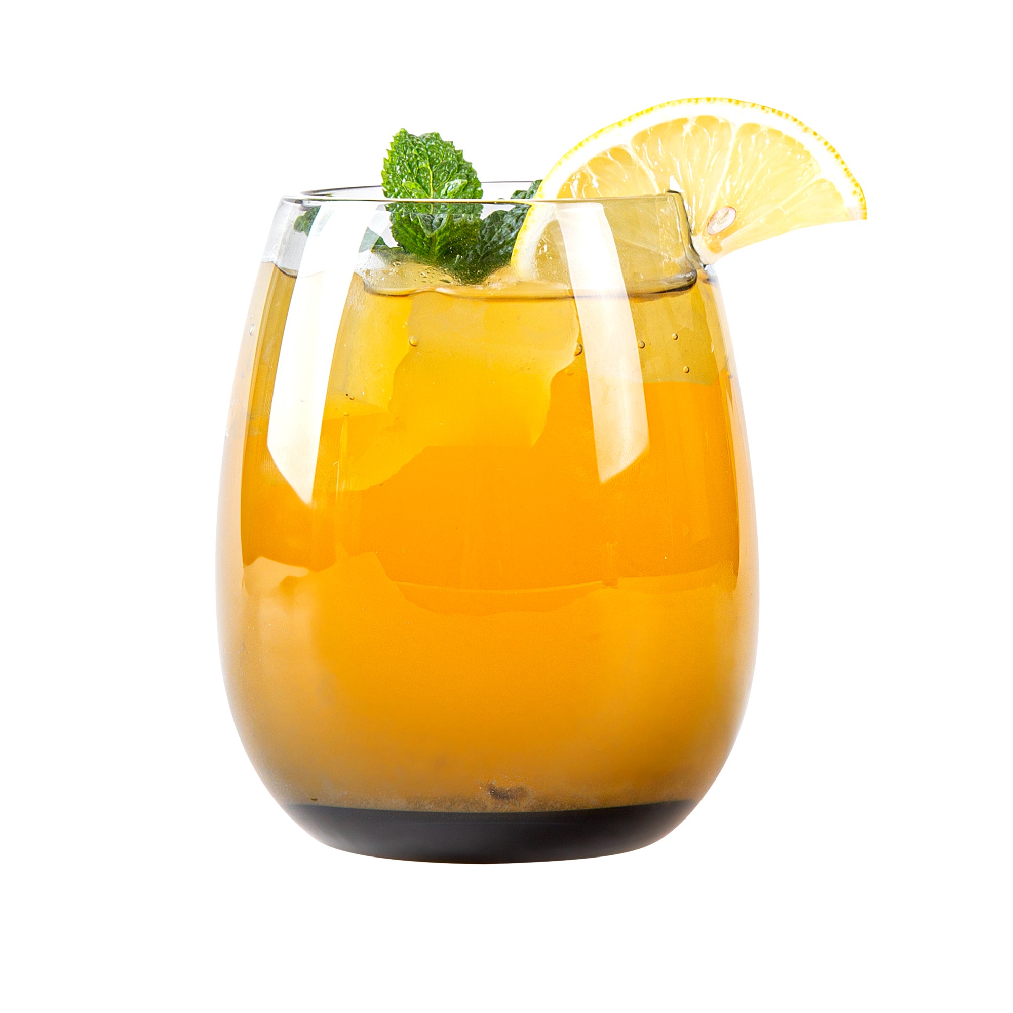 Vetri 15 oz Gray Stemless Wine Glass - 3 3/4" x 3 3/4" x 4 1/4" - 6 count box