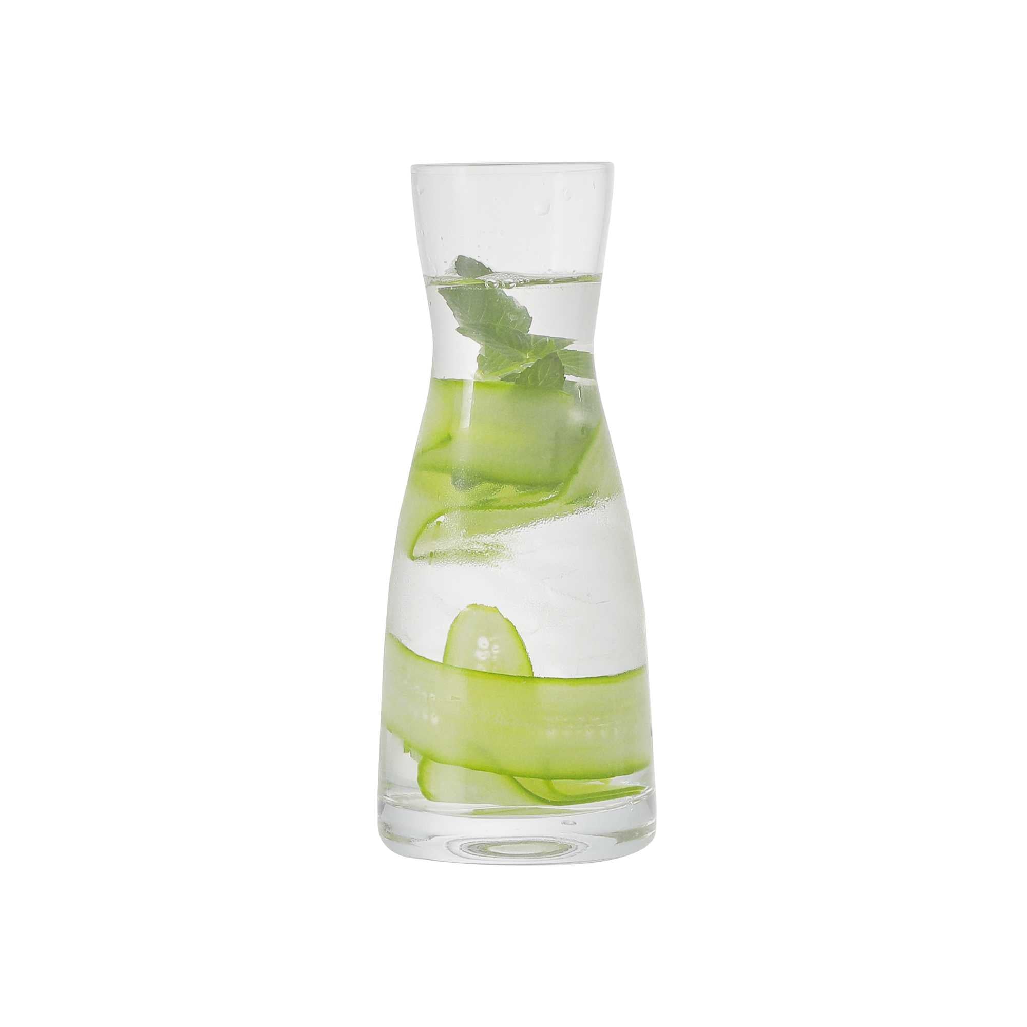 Vetri 1/3L Clear Glass Carafe - 24 count box