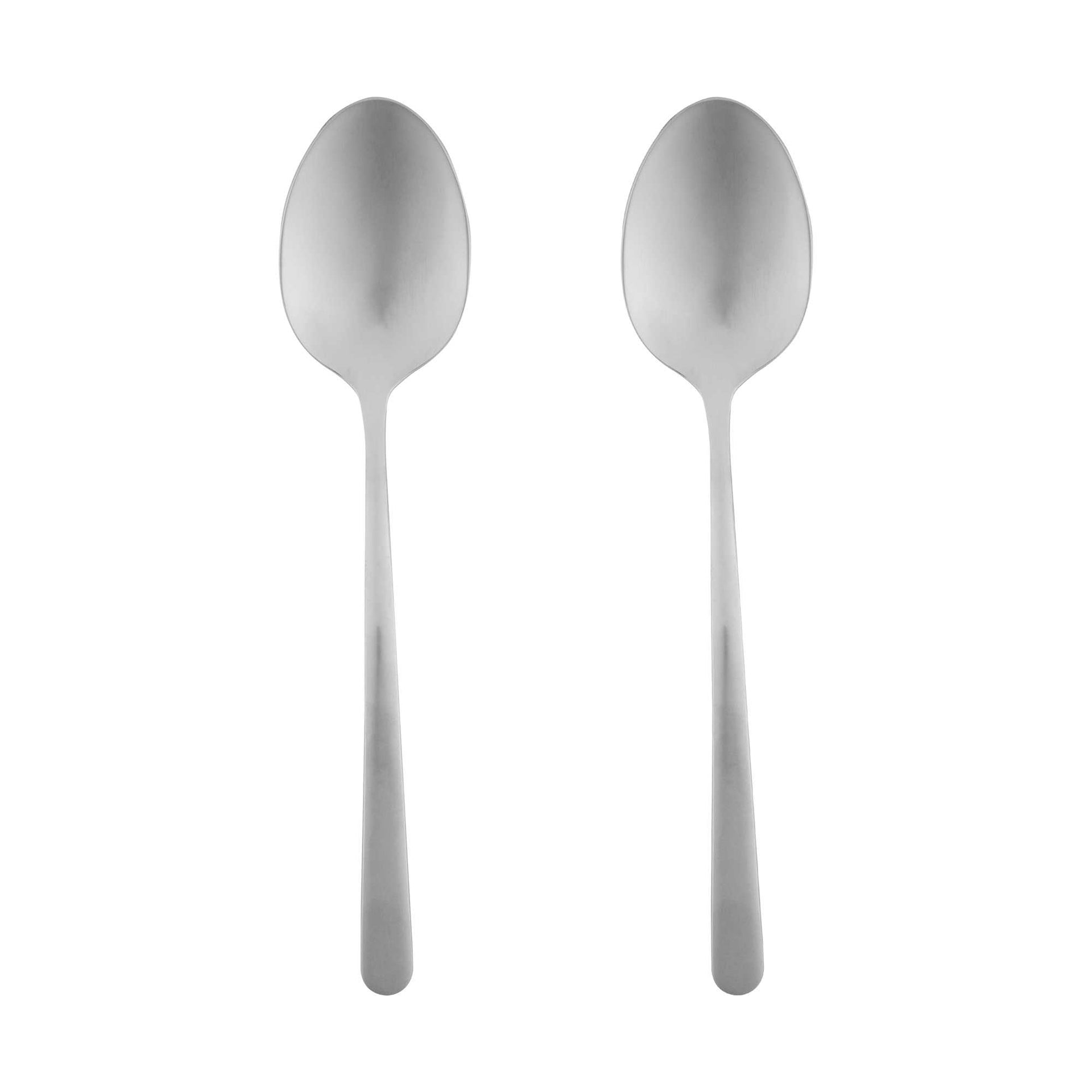 Speculo 18/10 Stainless Steel Dessert Spoon - 7" - 2 count box