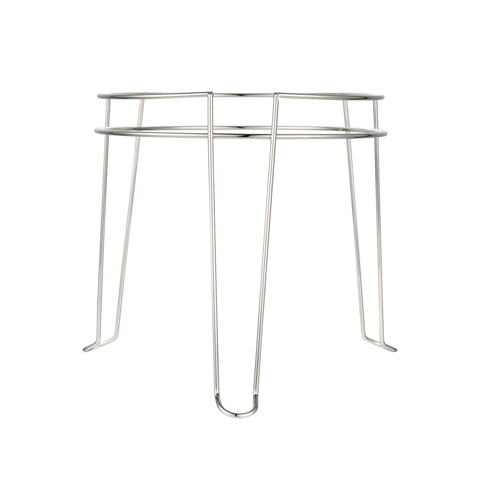 Met Lux Iron Strainer Stand - For 8-inch Strainer - 1 count box