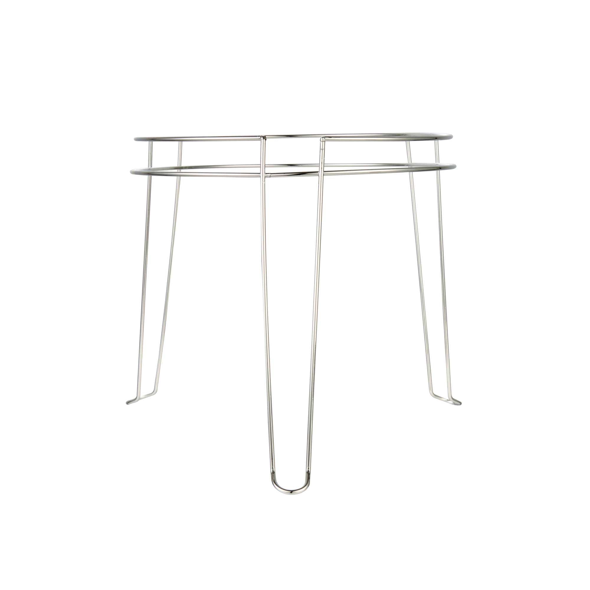 Met Lux Iron Strainer Stand - For 10-inch Strainer - 1 count box