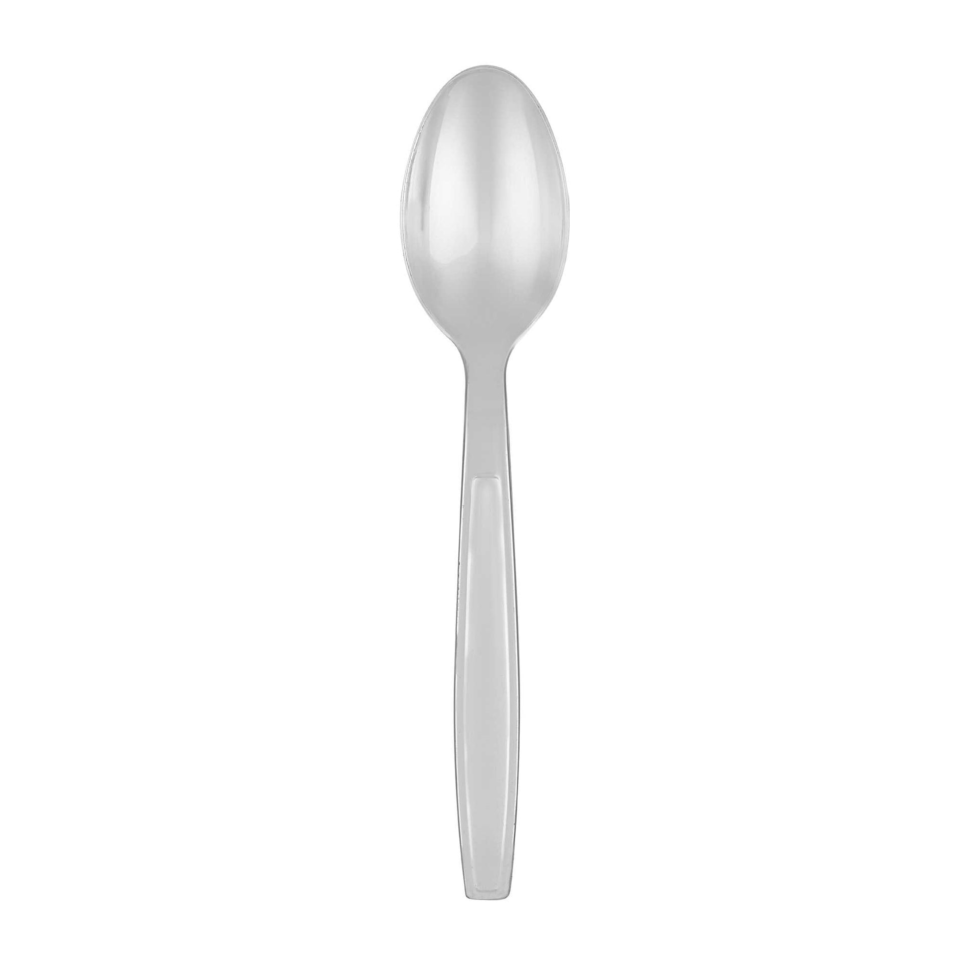 Argento Silver Plastic Spoon - 7" - 250 count box