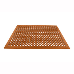 Serve Secure Red Rubber Floor Mat - Anti-Fatigue, Grease-Resistant - 36
