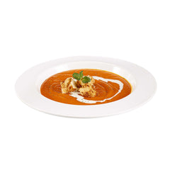 Voga 20 oz Round White Melamine Small Bowl - Classic - 10