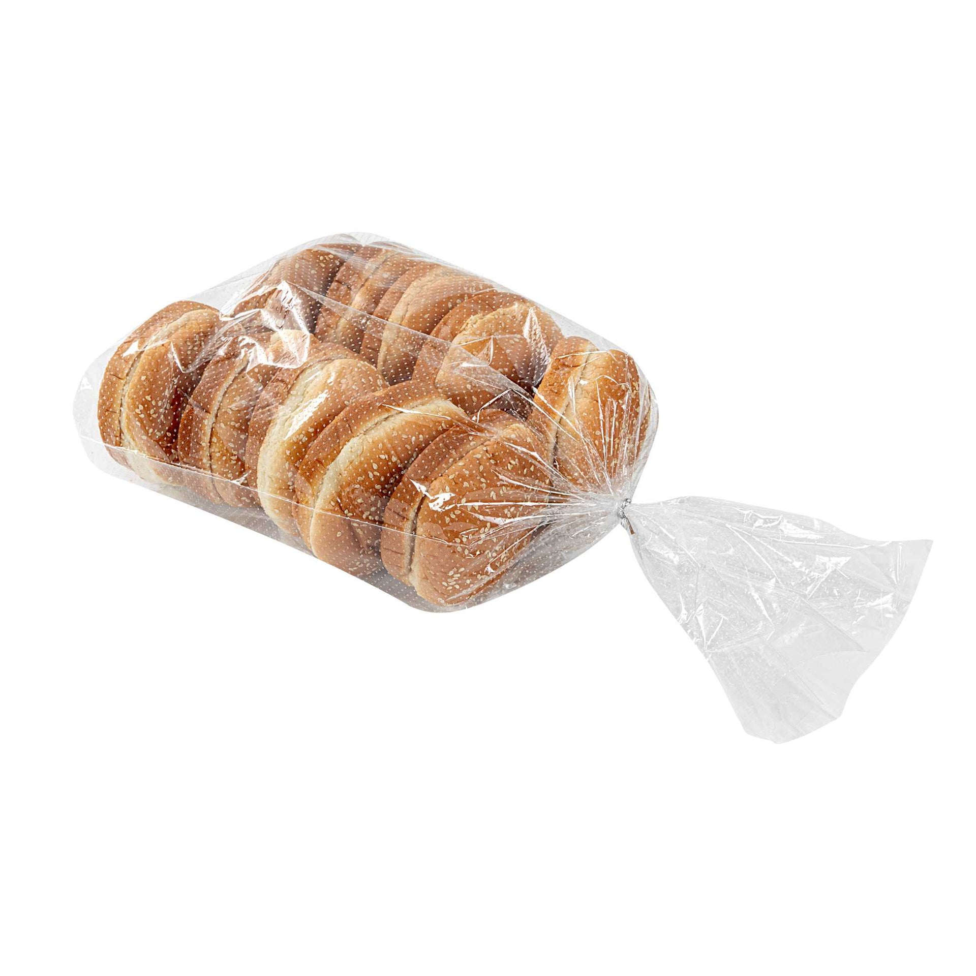 Bag Tek Clear Plastic Bread Bag - Micro-Perforated, with Wicket Dispenser - 11" x 20" - 250 count box