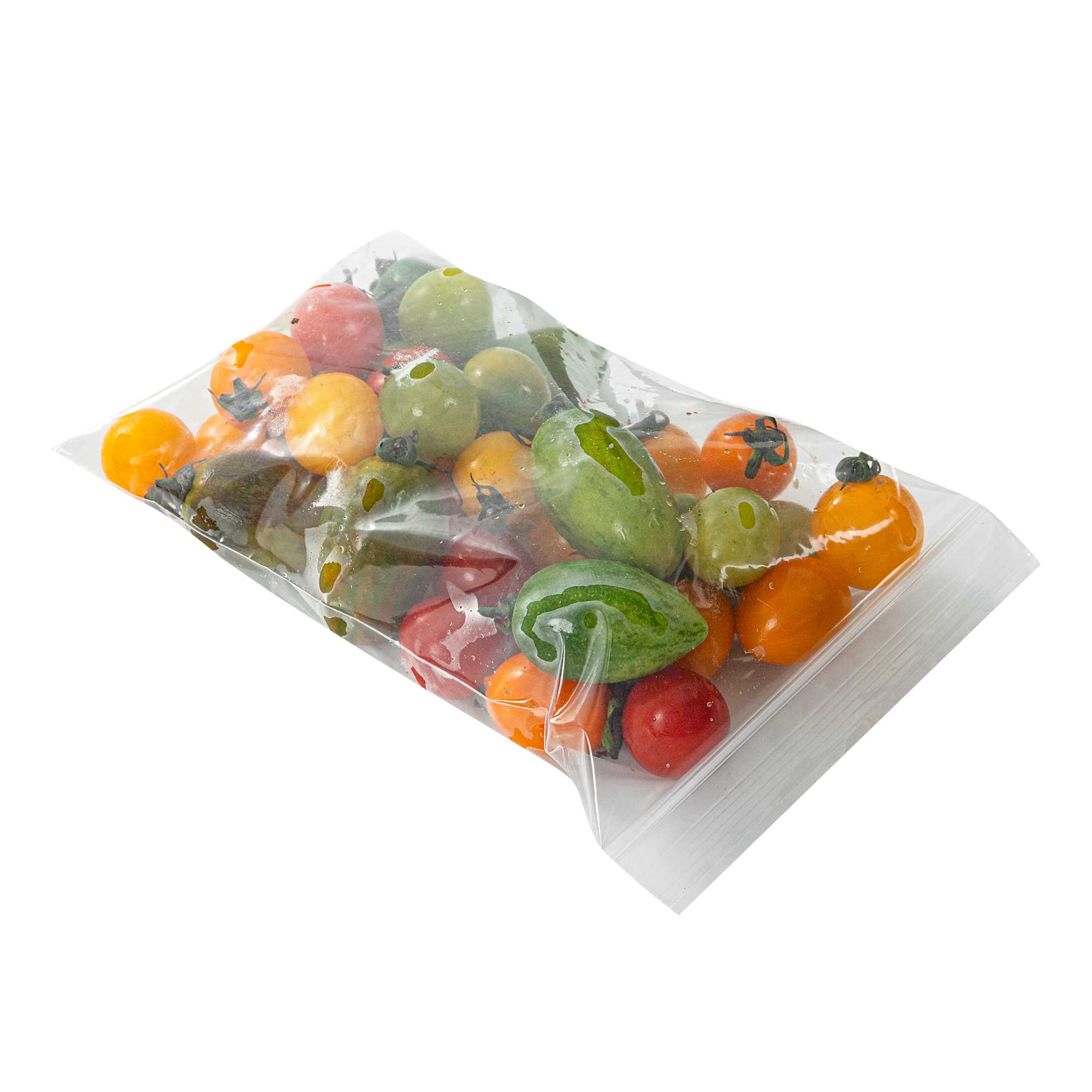 Bag Tek Clear Plastic Zip Bag - BPA-Free, High Clarity - 6" x 9" - 100 count box