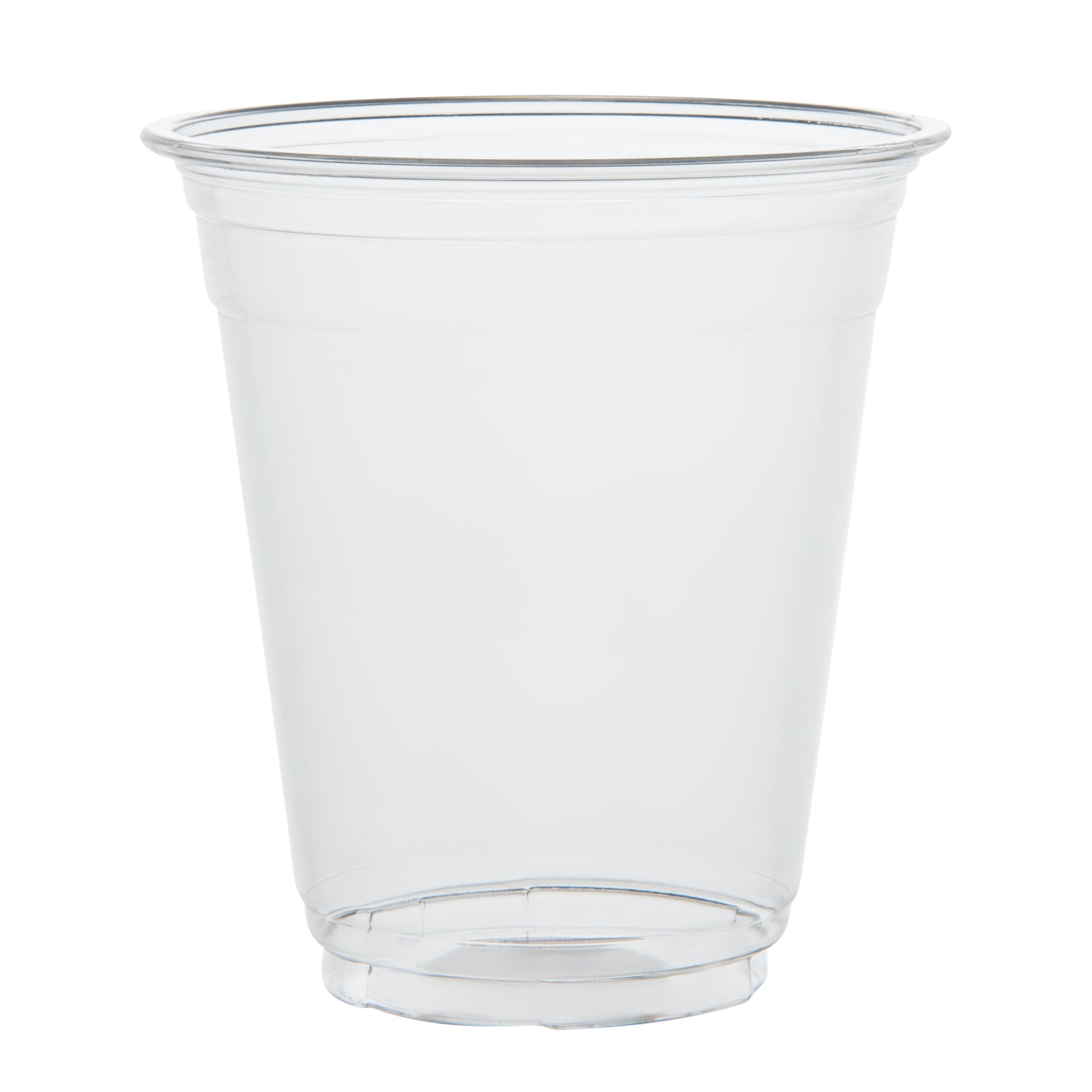 Visage 12 oz Clear Plastic Cup - 3 3/4" x 3 3/4" x 4" - 1000 count box