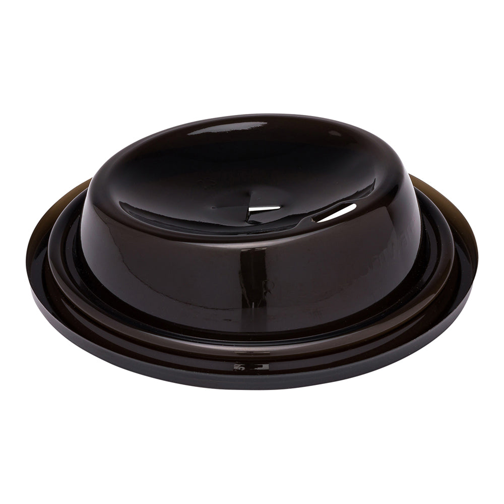 Visage Black Plastic Top Hat 2-in-1 Straw or Sippy Cup Lid - Fits 9, 12 and 16 oz - 1000 count box