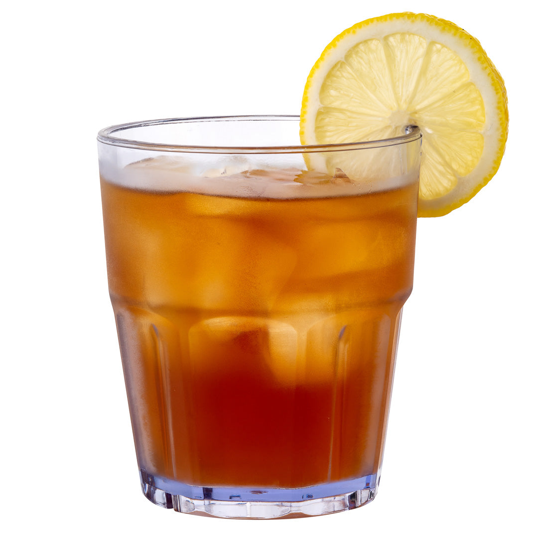 Bev Tek 12 oz Clear Plastic Tumbler - Shatter-Resistant - 3 1/2" x 3 1/2" x 4" - 10 count box