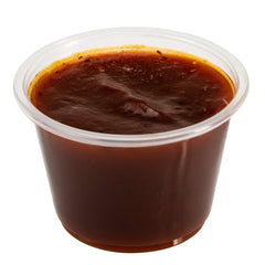 Chef 101 2.5 oz Round Clear Plastic Portion Cup - 2 1/2