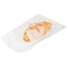 Bag Tek Clear Plastic Lip and Tape Bag - Self Sealing - 10