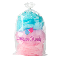 Bag Tek Clear Plastic Cotton Candy Bag - 12