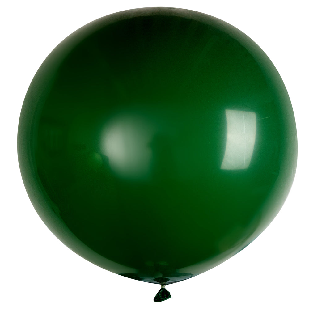 Balloonify Dark Green Latex Balloon - 36" - 10 count box