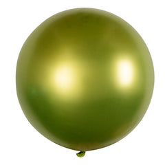 Balloonify Metallic Eco Green Latex Balloon - 36