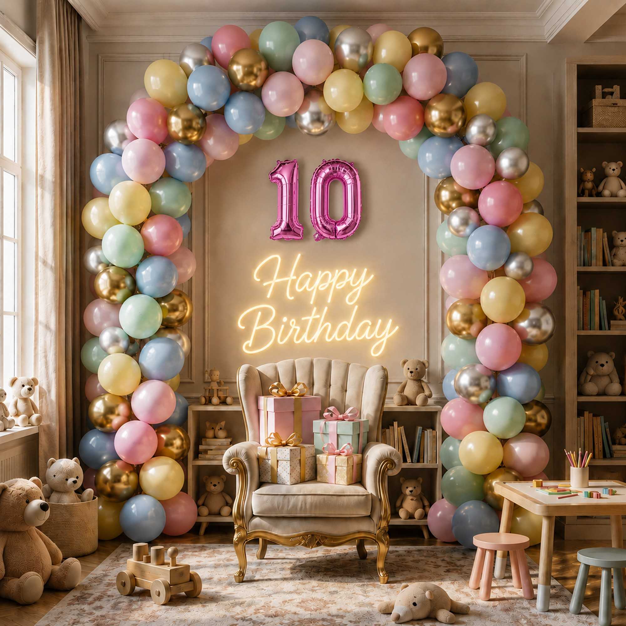 Balloonify Pink Mylar Number 0 Balloon - 16" - 1 count box
