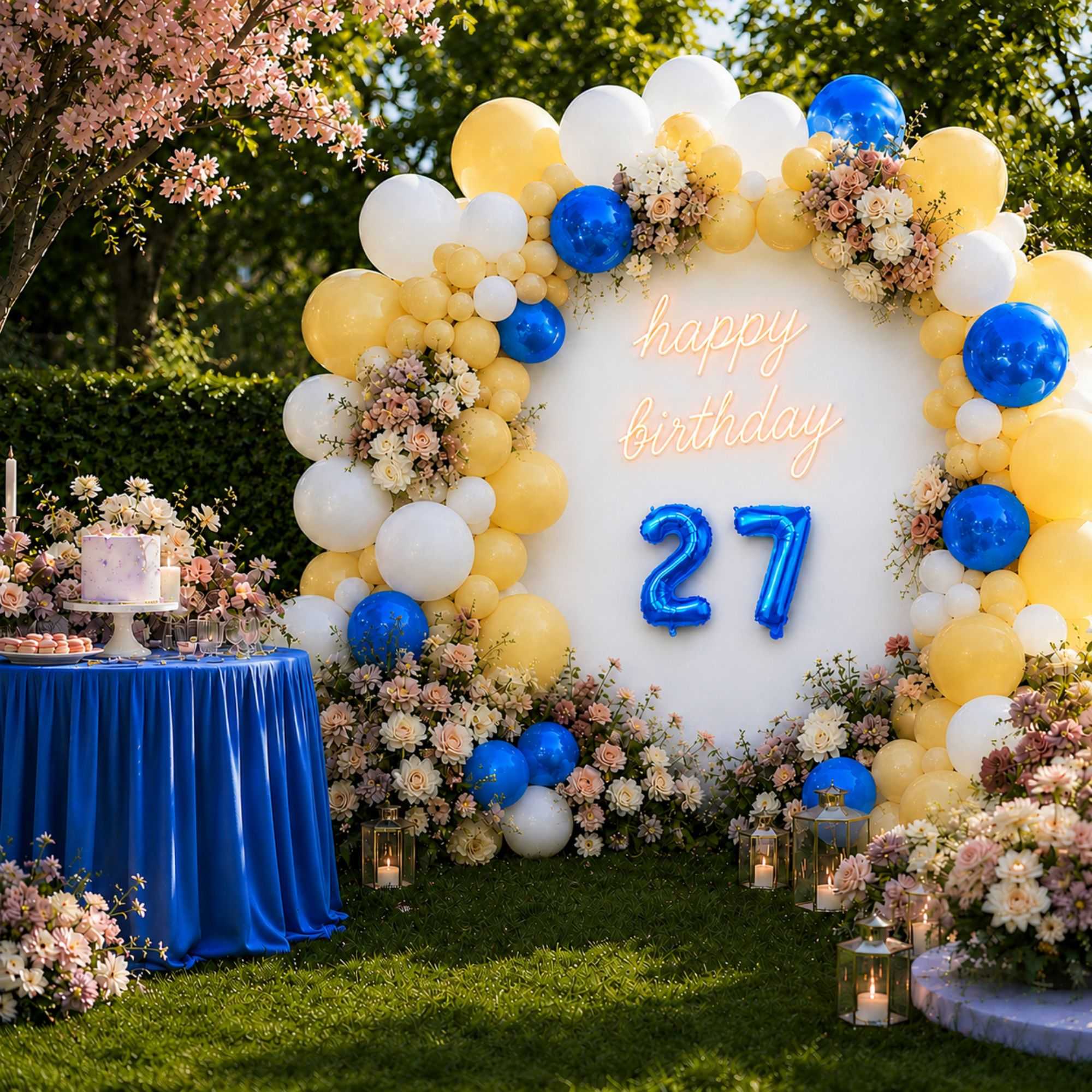 Balloonify Blue Mylar Number 7 Balloon - 16" - 1 count box