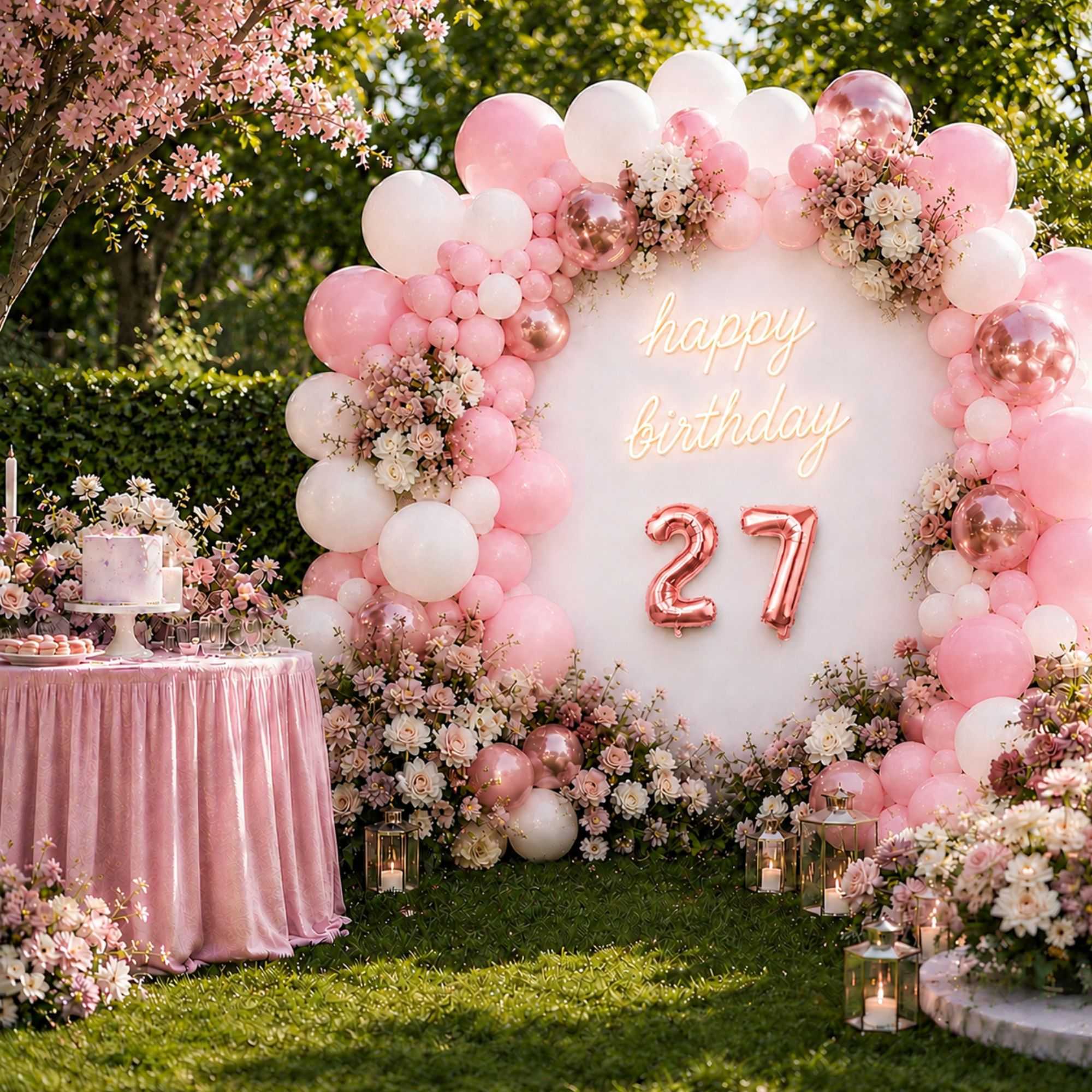 Balloonify Rose Gold Mylar Number 7 Balloon - 16" - 1 count box