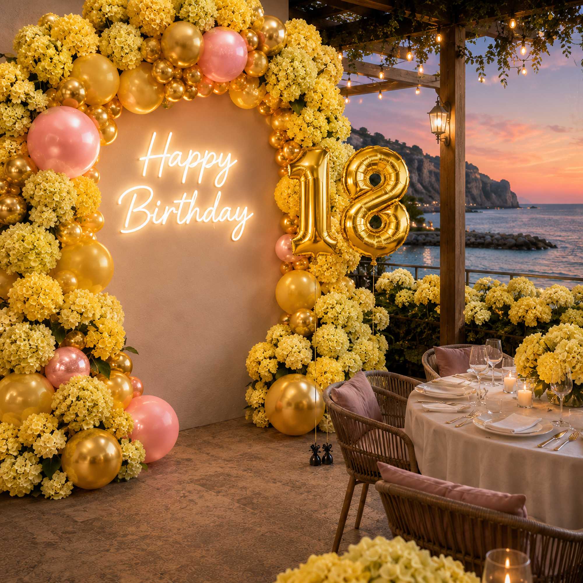Balloonify Gold Mylar Number 8 Balloon - 16" - 1 count box