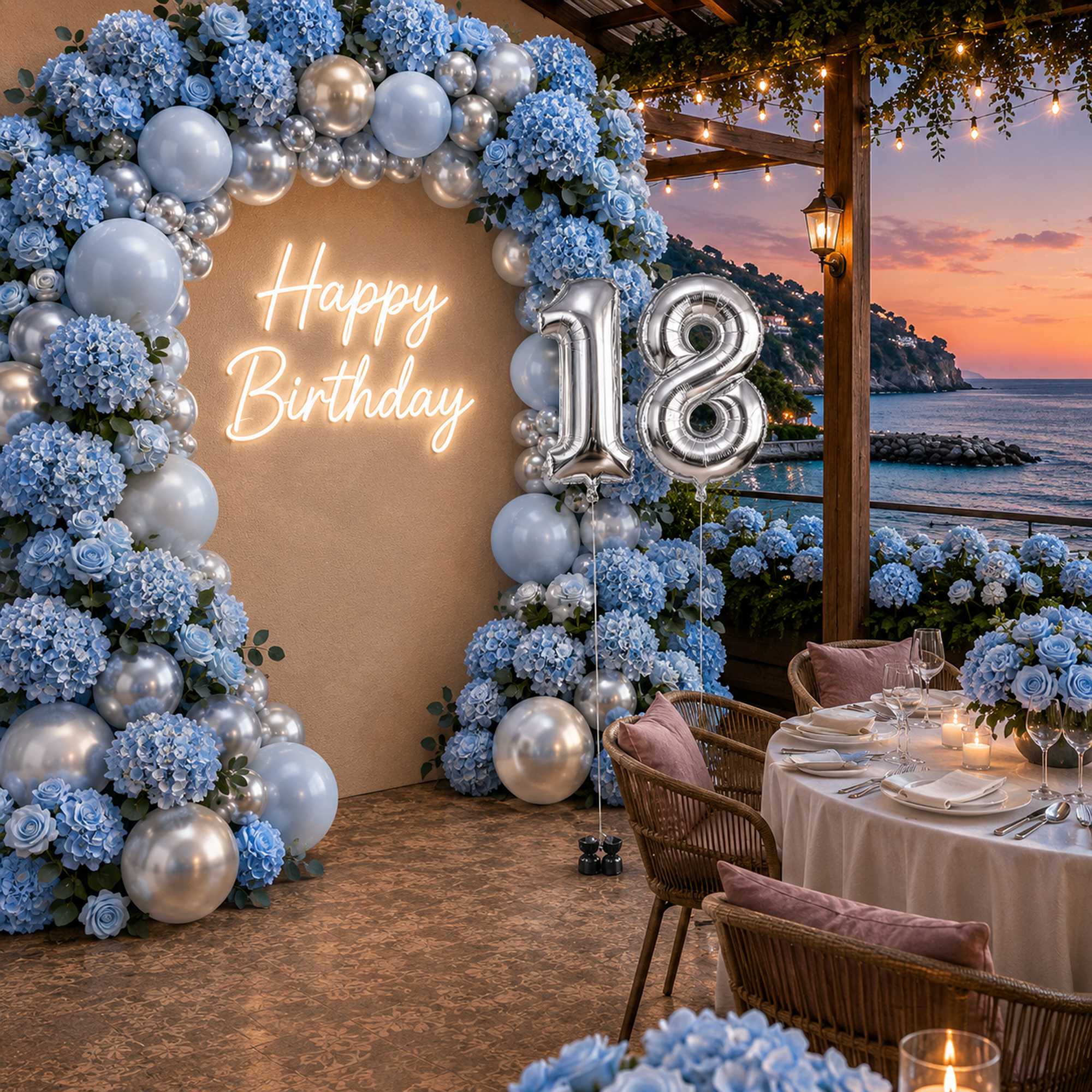 Balloonify Silver Mylar Number 8 Balloon - 16" - 1 count box