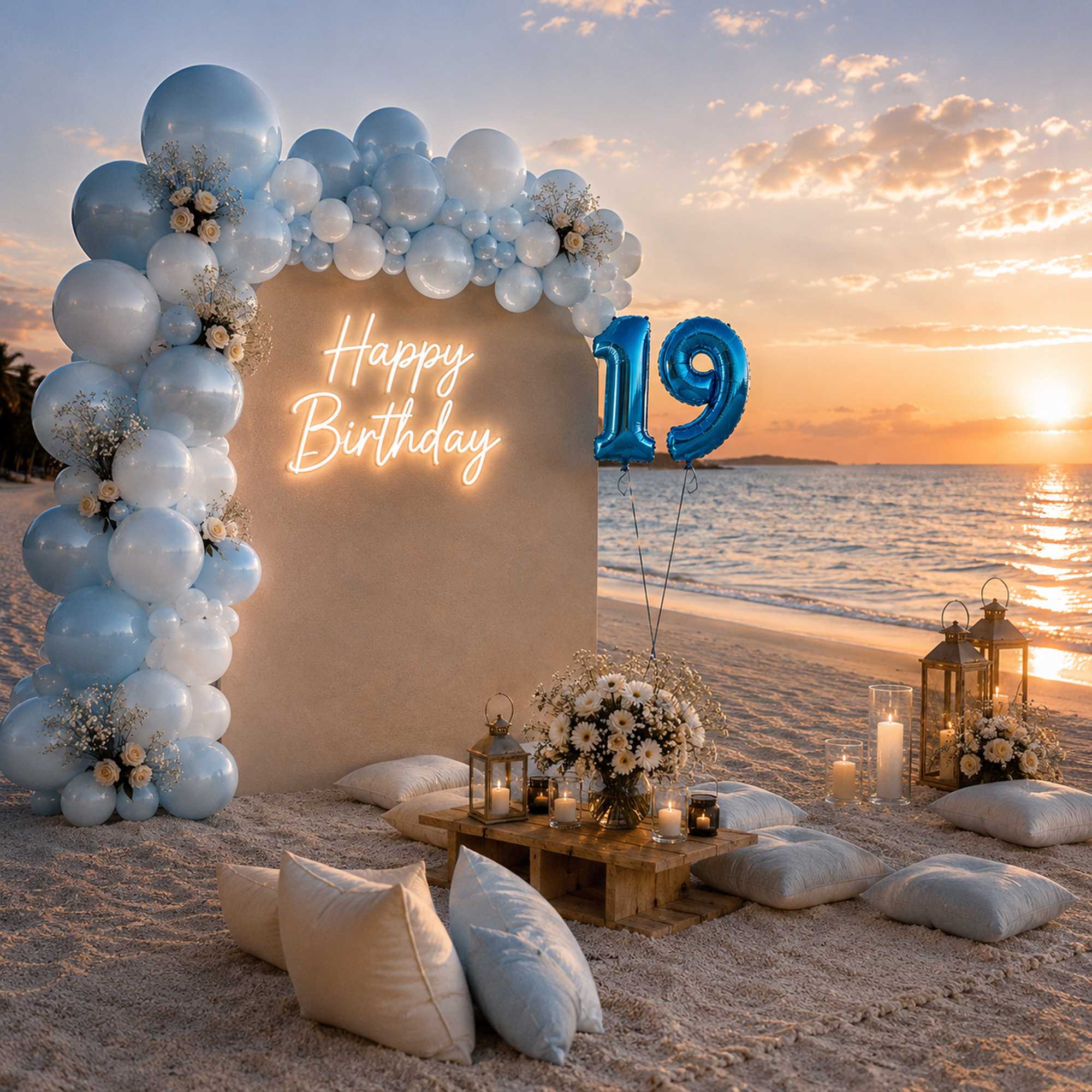 Balloonify Blue Mylar Number 9 Balloon - 16" - 1 count box