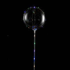 Balloonify Colorful LED Bobo Balloon - with String Light - 20