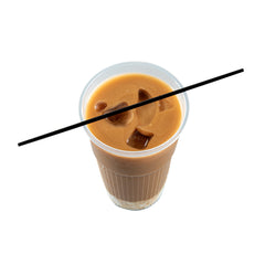 Restpresso Black Plastic Coffee Stirrer / Sip Straw - 7