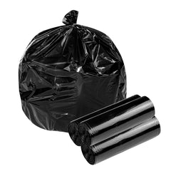 RW Clean 20 gal Black Plastic Trash Can Liner - Standard-Duty, 0.7 mil - 200 count box