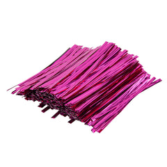 Bag Tek Pink Metallic Twist Tie / Bag Tie - 4