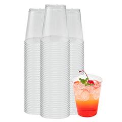 Bev Tek 8 oz Clear Plastic Tumbler - 3