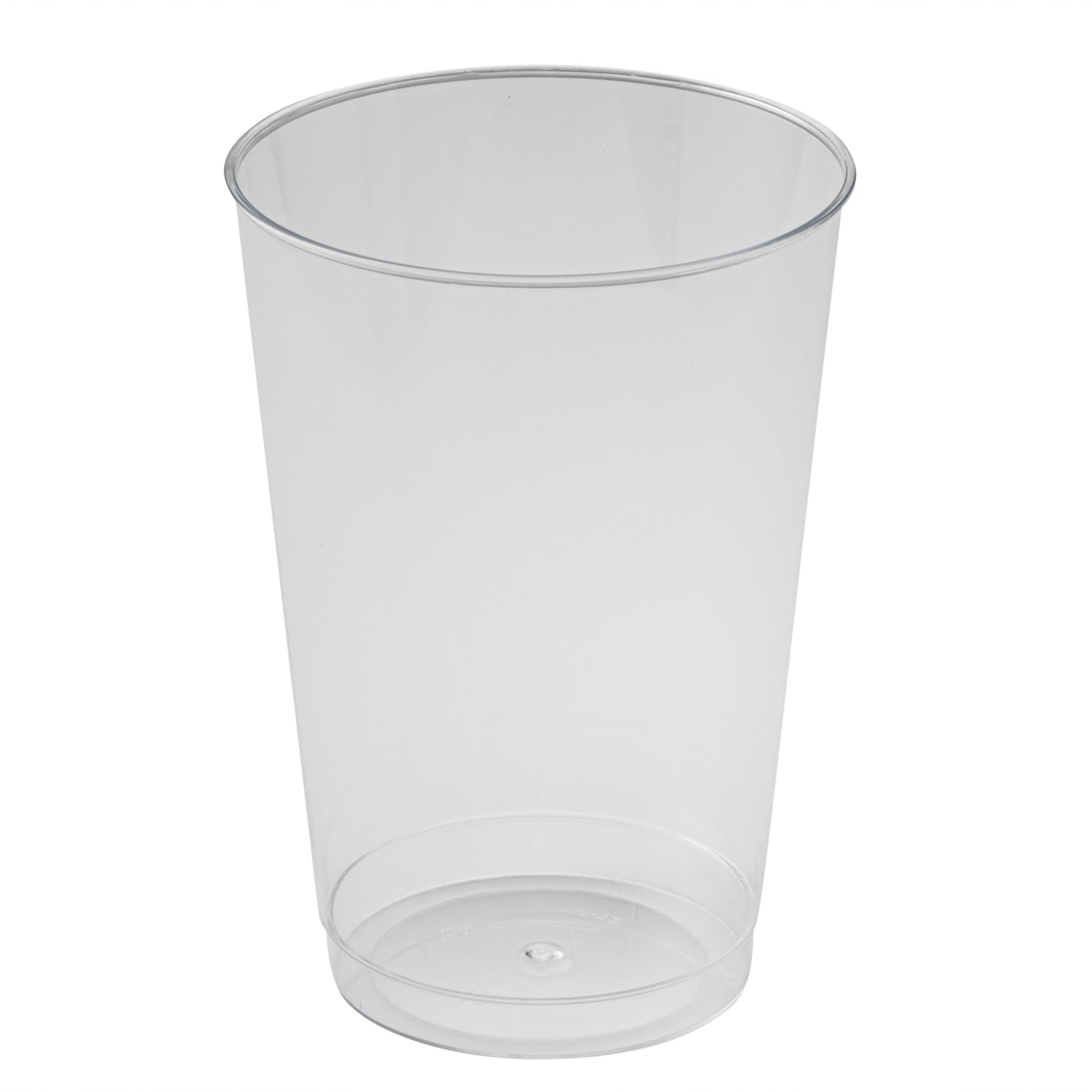 Chef 101 12 oz Clear Plastic Tumbler - 3" x 3" x 4 1/4" - 500 count box