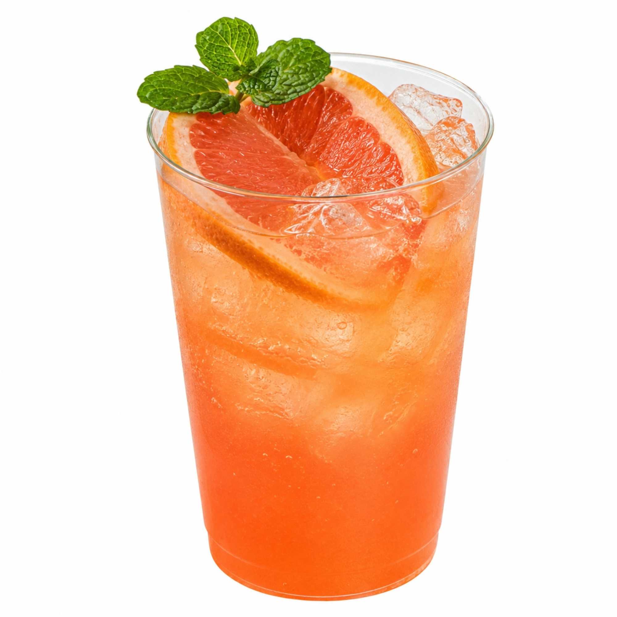 Bev Tek 12 oz Clear Plastic Tumbler - 3" x 3" x 4 1/4" - 500 count box