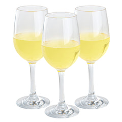 Bev Tek 14 oz Polycarbonate Wine Glass - 3 1/4