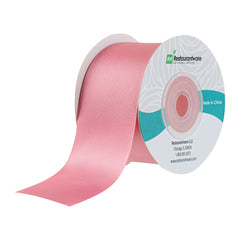 Gift Tek Pink Polyester Satin Ribbon - Single Face - 1 1/2