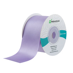 Gift Tek Orchid Purple Polyester Satin Ribbon - Single Face - 1 1/2