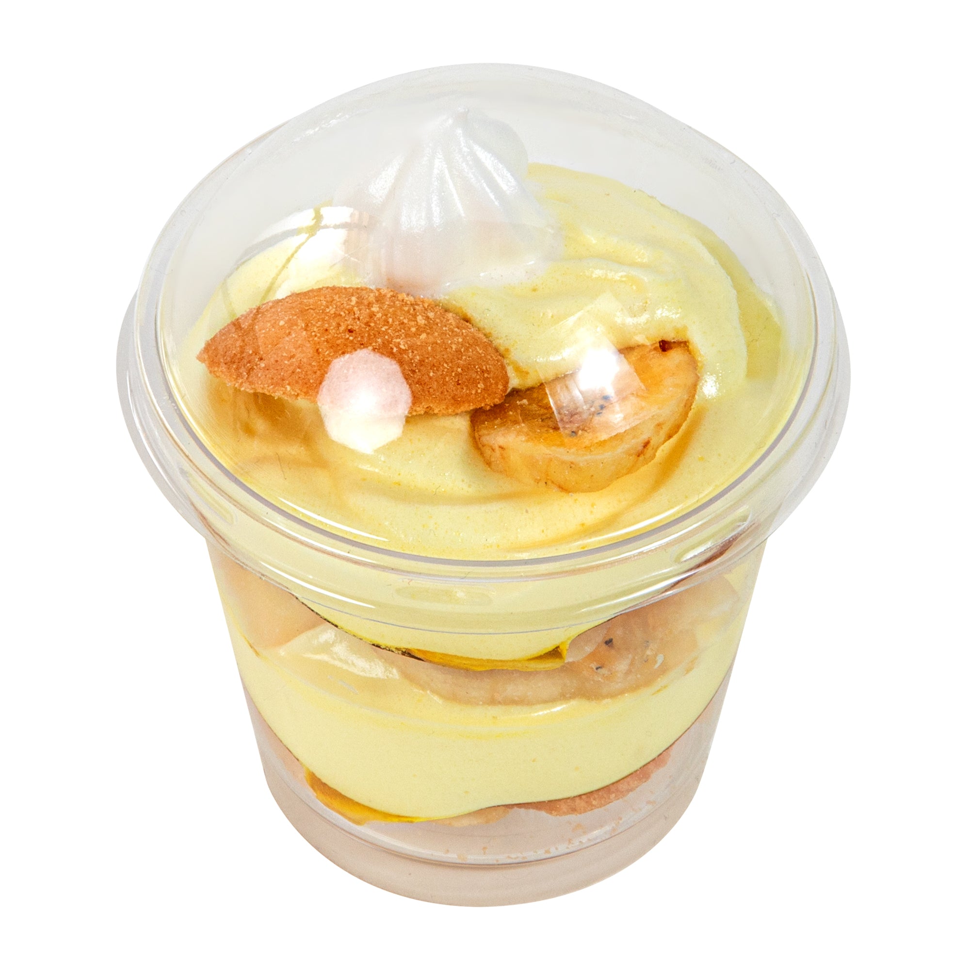 Mini Serve Round Clear Plastic Dome Lid - Fits 6 oz Dessert Cup - 100 count box