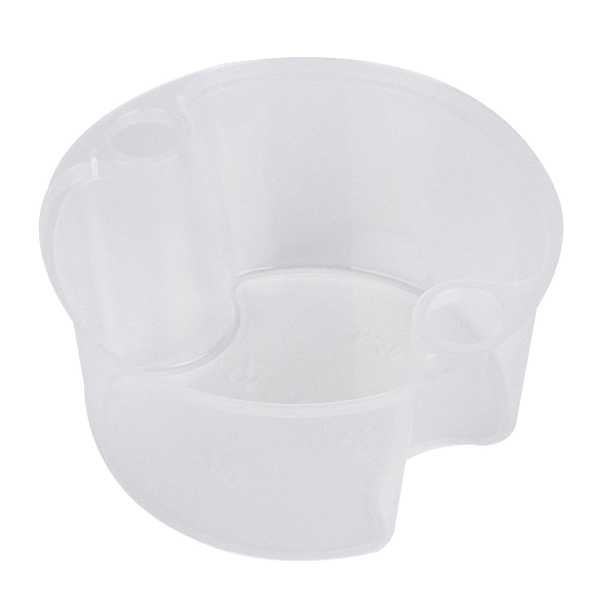 Asporto 16 oz Round Clear Plastic Insert - Fits 32, 40 and 48 oz Soup Container, Microwavable - 50 count box