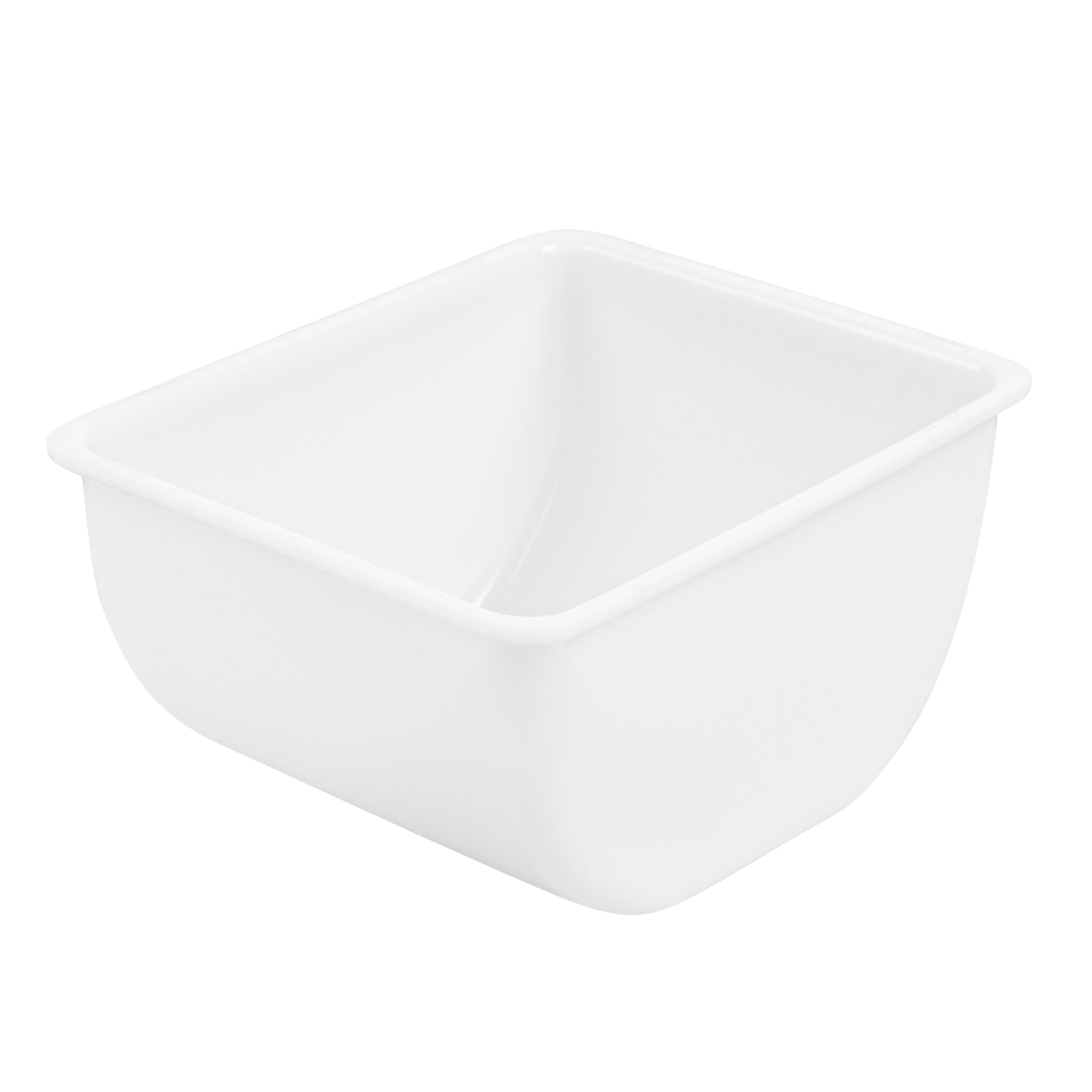 Bar Lux 1.5 Pint White Plastic Insert - Fits 4-Compartment Condiment Caddy - 1 count box