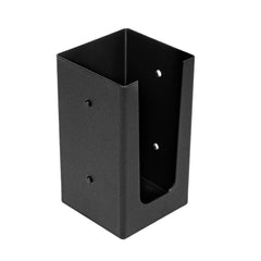 Restpresso Black Plastic Coffee Cup / Lid / Cocktail Napkin Organizer - 4 1/2