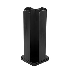 Restpresso Black Plastic Coffee Cup / Lid Organizer - 4 Compartments - 8 1/4