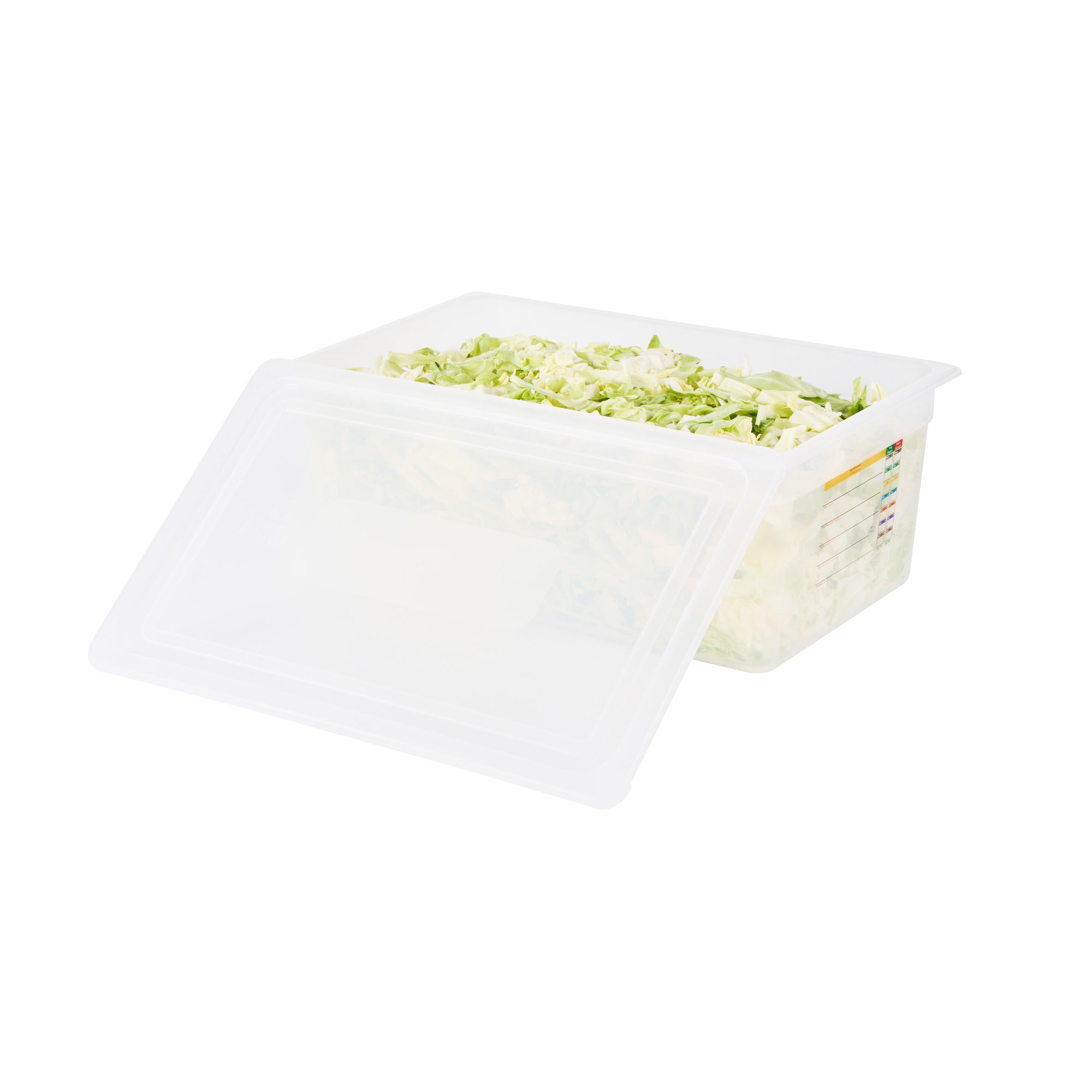 Met Lux Rectangle Clear Polypropylene Lid - Fits Full Size Pan - 20 3/4" x 13" - 10 count box