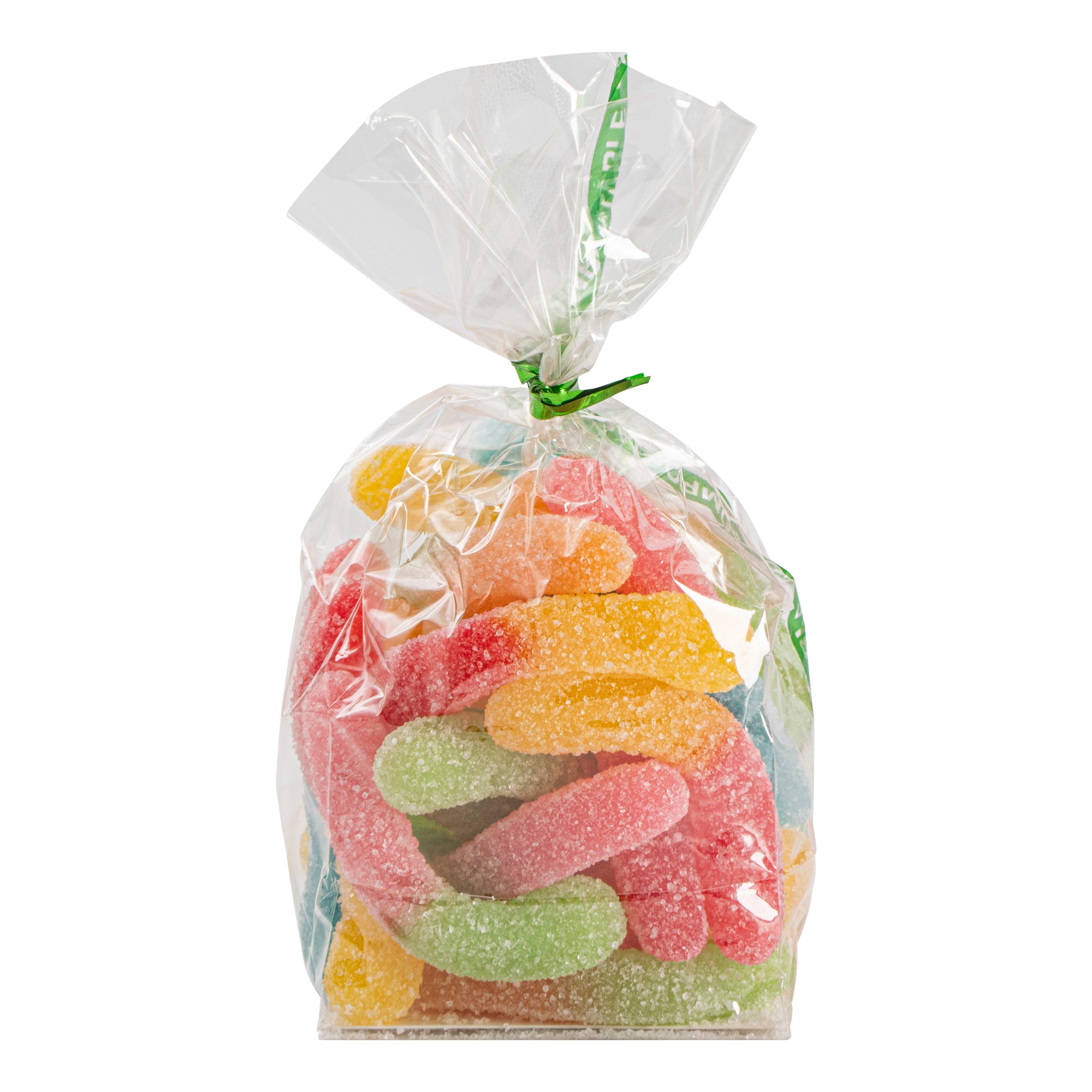 Basic Nature Clear Plastic Gusset Bag - Compostable, Paper Insert, Heat Sealable - 2" x 1 1/2" x 5" - 100 count box