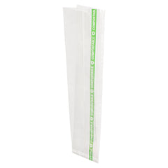 Basic Nature Clear Plastic Gusset Bag - Compostable, High Clarity, Heat Sealable - 2